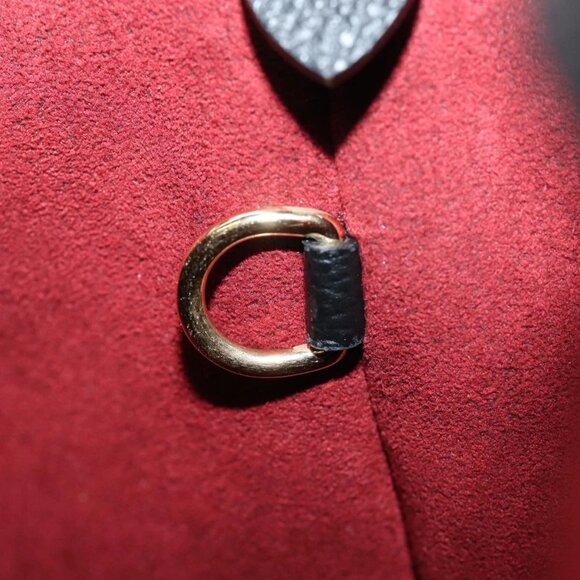 LOUIS VUITTON Monogram Empreinte Neo Noe Bag Black Beige M45497 LV Auth 81142SA - Picture 13 of 16